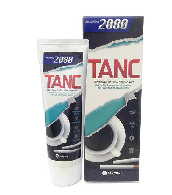 Kem đánh răng 2080 TANC cho người hút thuốc và uống coffee
